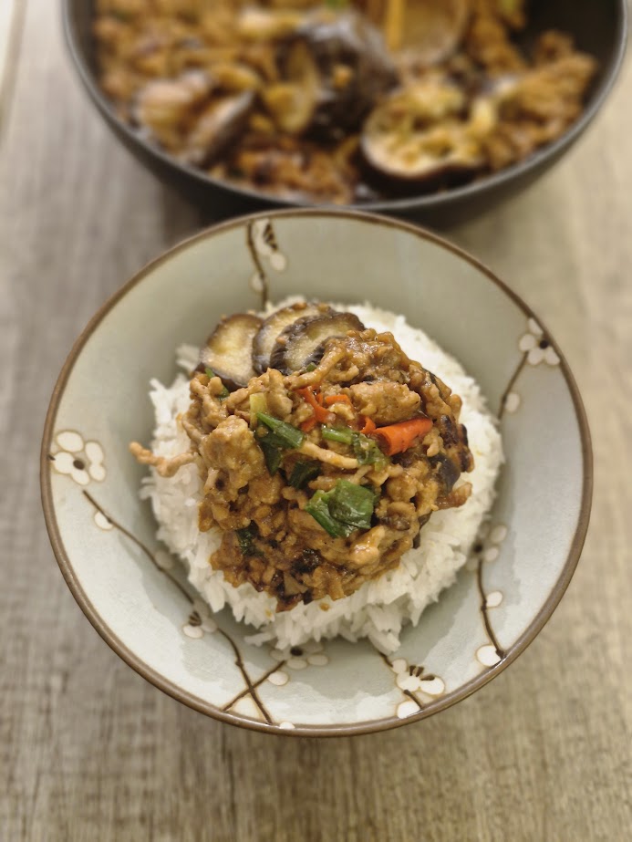 Eggplant with Mined Pork 魚香茄子